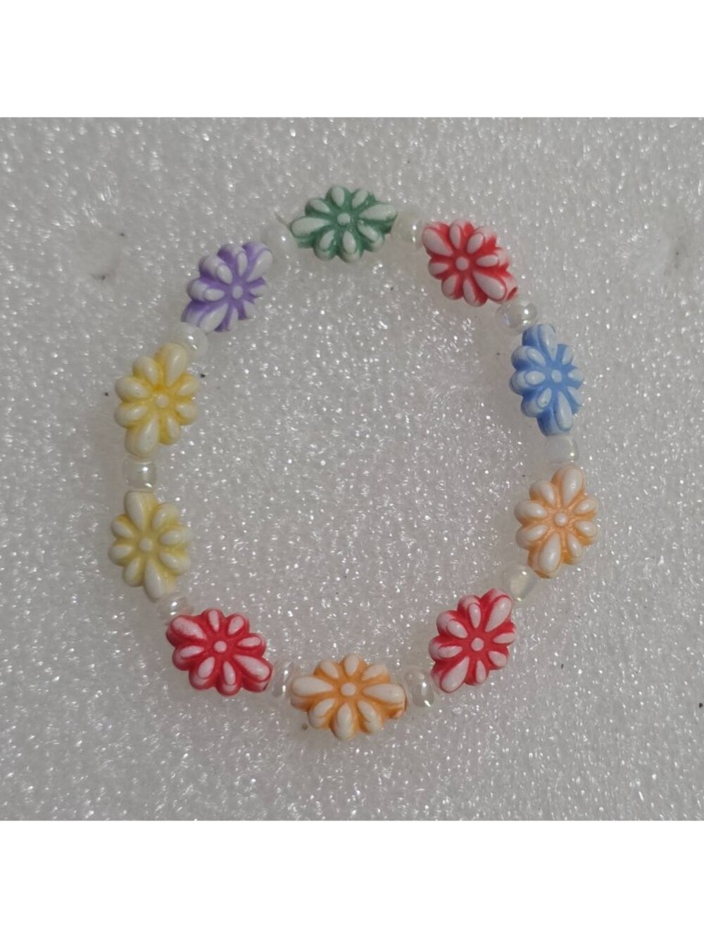 American Girl multicolor Floral Stretch Bracelet for Dolls